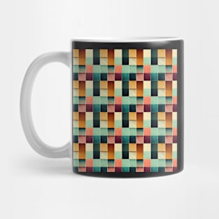 A Pattern of Colorful Squares Mug